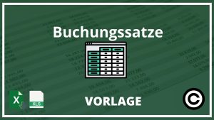 Buchungssätze Vorlage Excel