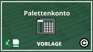 Palettenkonto Excel Vorlage