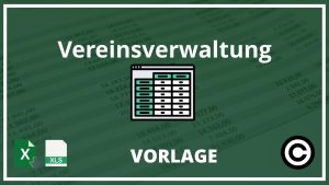 Vereinsverwaltung Excel Vorlage