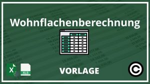 Wohnflächenberechnung Vorlage Excel